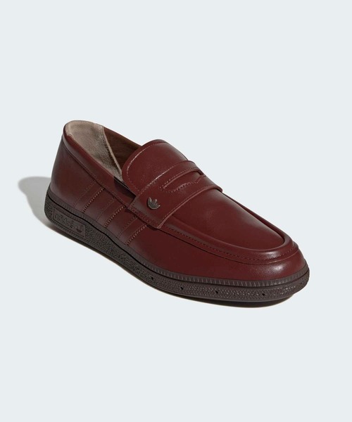 adidas(アディダス)の「ハンドボール スペツィアル ローファー / HANDBALL SPEZIAL LOAFER / アディダスオリジナルス adidas Originals(ローファー・メンズ・ブラウン・29.5cm/30.0cm/24.5cm/25.0cm/25.5cm/26.0cm/27.0cm/26.5cm/22.0cm/22.5cm/23.0cm/24.0cm/23.5cm/27.5cm/28.0cm/28.5cm/29.0cm)」の4枚目の写真