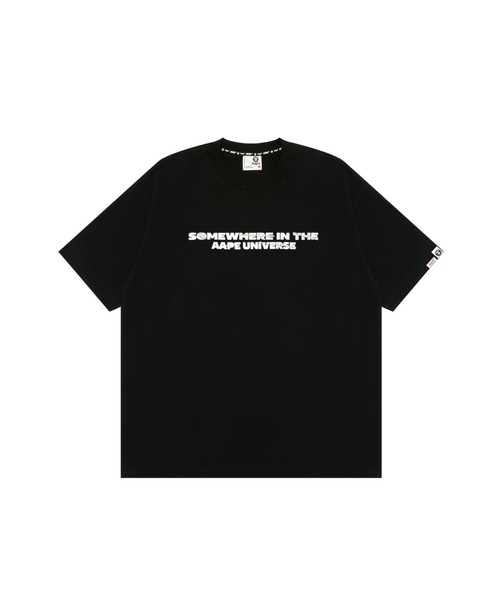 AAPE BY A BATHING APE(エーエイプバイアベイシングエイプ)の「AAPE MAIN TEE(Tシャツ/カットソー・メンズ・ブラック/オレンジ・LARGE/SMALL/MEDIUM/X-LARGE/XX-LARGE)」の2枚目の写真