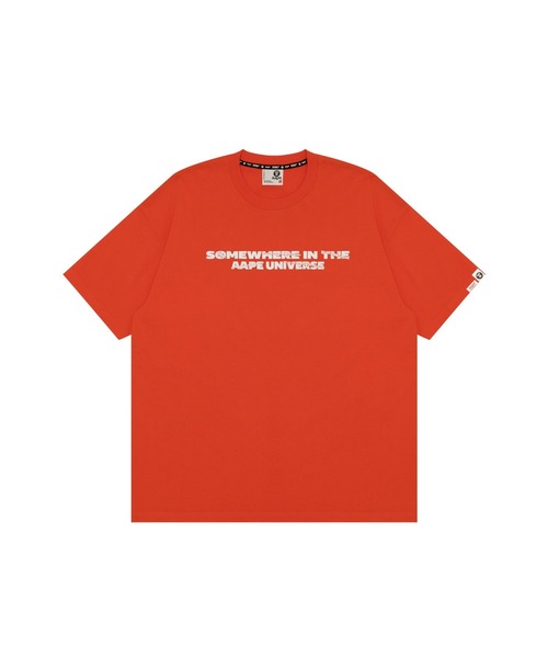AAPE BY A BATHING APE(エーエイプバイアベイシングエイプ)の「AAPE MAIN TEE(Tシャツ/カットソー・メンズ・ブラック/オレンジ・LARGE/SMALL/MEDIUM/X-LARGE/XX-LARGE)」の10枚目の写真