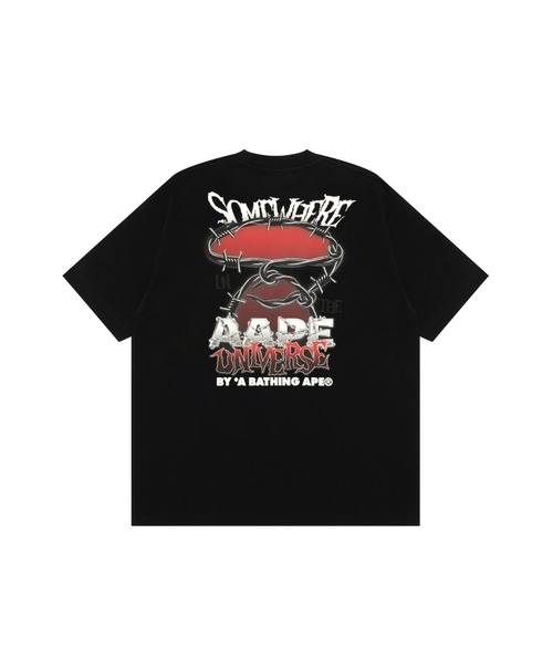 AAPE BY A BATHING APE(エーエイプバイアベイシングエイプ)の「AAPE MAIN TEE(Tシャツ/カットソー・メンズ・ブラック/オレンジ・LARGE/SMALL/MEDIUM/X-LARGE/XX-LARGE)」の7枚目の写真