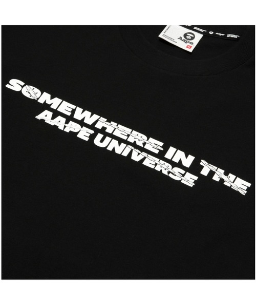 AAPE BY A BATHING APE(エーエイプバイアベイシングエイプ)の「AAPE MAIN TEE(Tシャツ/カットソー・メンズ・ブラック/オレンジ・LARGE/SMALL/MEDIUM/X-LARGE/XX-LARGE)」の8枚目の写真