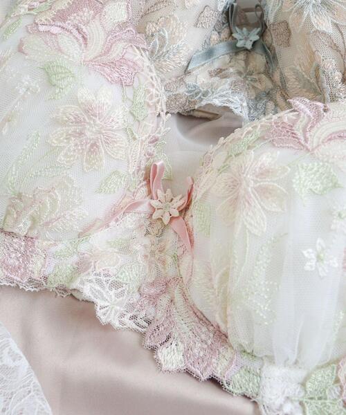 Risa Magli(リサマリ)の「アデラ ブラジャー (B-C) <D Make Type>(ブラジャー・レディース・グリーン系/ブラック/ベビーピンク・B65/C75/C70/C65/B75/B70)」の13枚目の写真