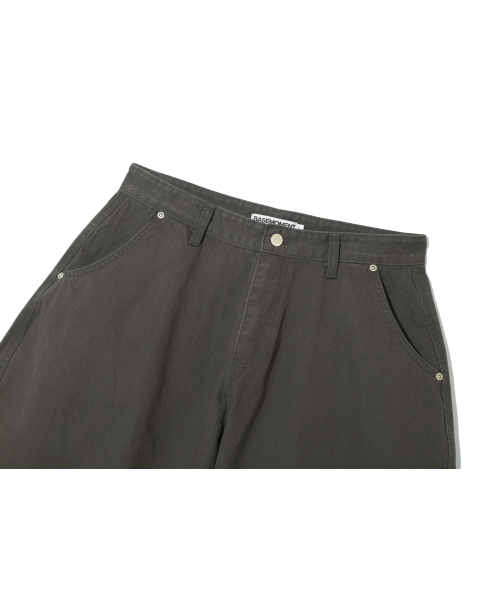 BASEMOMENT(ベースモーメント)の「シンチバックカーブドバミューダパンツモカスモーク(その他パンツ・メンズ・その他・MEDIUM/X-LARGE/LARGE)」の4枚目の写真