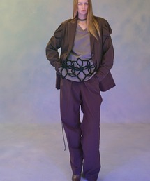 RUMCHE（ラムシェ）の「Curiosity Trousers / キュリオシティパンツ（スラックス）」