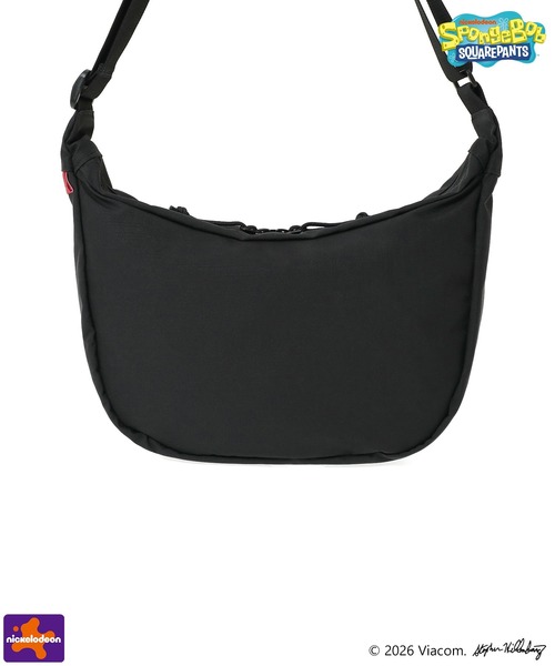 Manhattan Portage(マンハッタンポーテージ)の「DUET ACTION BAG CORDURA RIPSTOP POLYESTER / SPONGE BOB(ショルダーバッグ・メンズ・ブラック・SMALL)」の9枚目の写真
