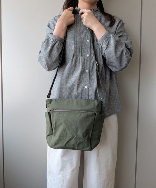 SELF+SERVICE（セルフサービス）の「シマエナガ　Wショルダーバッグ（ショルダーバッグ・レディース・ブラック/ライトブラウン/グリーン・フリー）」の11枚目の写真