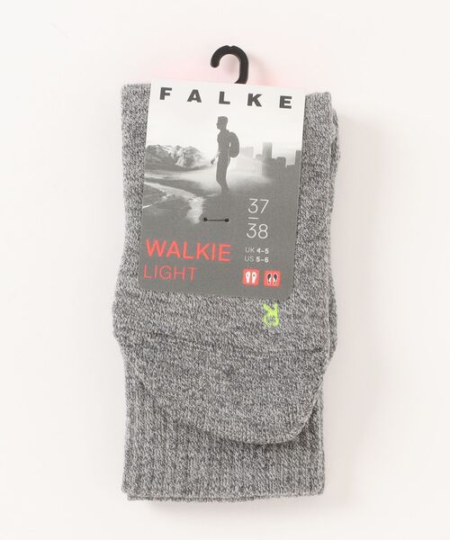 FALKE（ファルケ）の「FALKE | Walkie Light Socks（ソックス/靴下・レディース・Nat/ブラック/レッド/ネイビー/ブラウン系その他/グレー系その他/チャコール・37/38）」の2枚目の写真