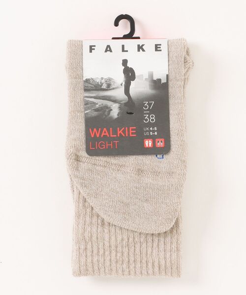 FALKE（ファルケ）の「FALKE | Walkie Light Socks（ソックス/靴下・レディース・Nat/ブラック/レッド/ネイビー/ブラウン系その他/グレー系その他/チャコール・37/38）」の5枚目の写真