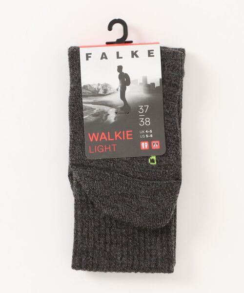 FALKE（ファルケ）の「FALKE | Walkie Light Socks（ソックス/靴下・レディース・Nat/ブラック/レッド/ネイビー/ブラウン系その他/グレー系その他/チャコール・37/38）」の3枚目の写真