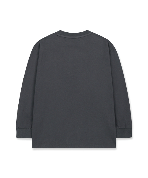 BROWNBREATH KIDS(ブラウンブレスキッズ)の「KIDS CHECKER BOARD LONG SLEEVE - DARK GREY(Tシャツ/カットソー・レディース・その他・110/120/130/140/150)」の3枚目の写真