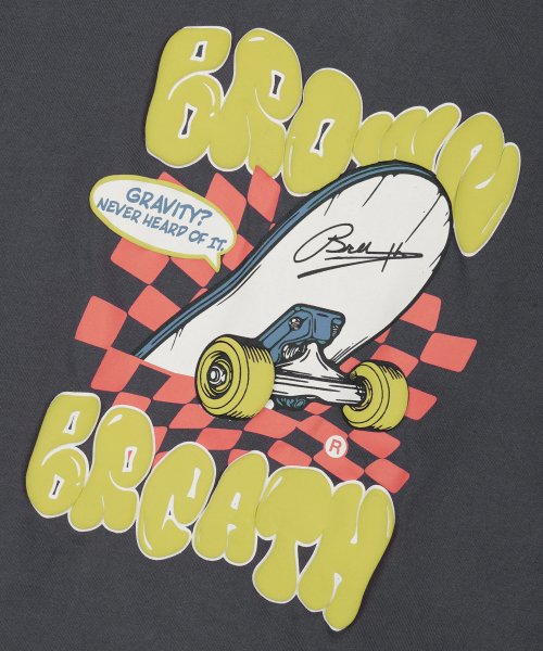 BROWNBREATH KIDS(ブラウンブレスキッズ)の「KIDS CHECKER BOARD LONG SLEEVE - DARK GREY(Tシャツ/カットソー・レディース・その他・110/120/130/140/150)」の5枚目の写真
