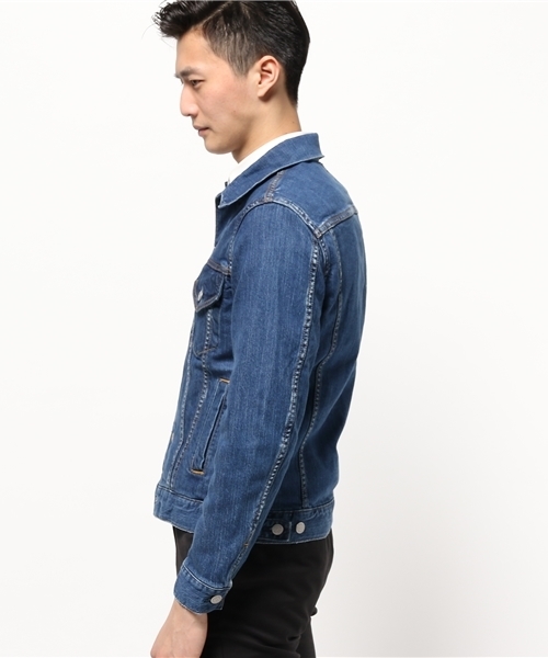 AMERICAN RAG CIE（アメリカンラグシー）の「AMERICAN RAG CIE　デニムジャケット 3rd TYPE / 113-GTR-M161-BL039（デニムジャケット・メンズ・インディゴブルー・1/2）」の9枚目の写真