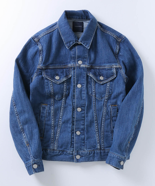 AMERICAN RAG CIE（アメリカンラグシー）の「AMERICAN RAG CIE　デニムジャケット 3rd TYPE / 113-GTR-M161-BL039（デニムジャケット・メンズ・インディゴブルー・1/2）」の12枚目の写真