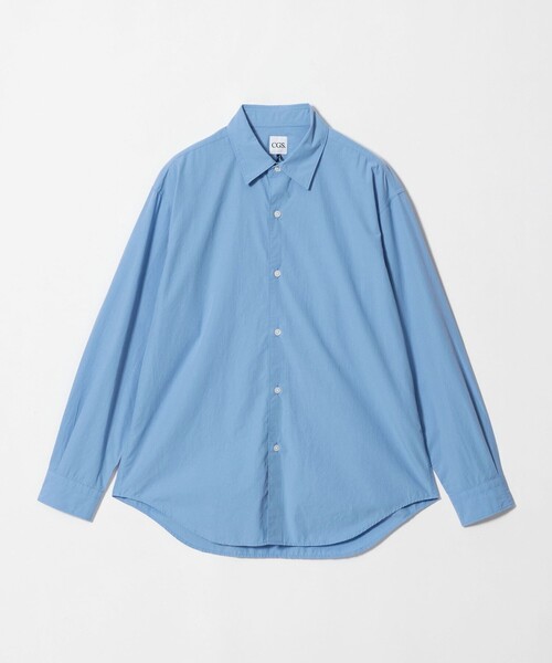 California General Store（California General Store）の「＜CGS.＞オーガニックコットン タイプライター レギュラーカラー シャツ（シャツ/ブラウス・メンズ・ネイビー/ホワイト/コバルトブルー・M/L/S）」の5枚目の写真