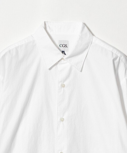 California General Store（California General Store）の「＜CGS.＞オーガニックコットン タイプライター レギュラーカラー シャツ（シャツ/ブラウス・メンズ・ネイビー/ホワイト/コバルトブルー・M/L/S）」の14枚目の写真