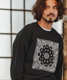 felkod（フィルコッド）の「msw1957- Bandana Print Ten Ounce Sweatshirt 10オンスクルーネックトレーナー(F26F230)（スウェット）」