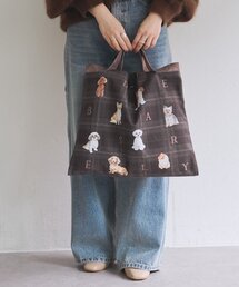 BEARDSLEY（ビアズリー）の「《9 17(木)12:00予約開始予定》ドッグプリントトートバッグ（トートバッグ）」