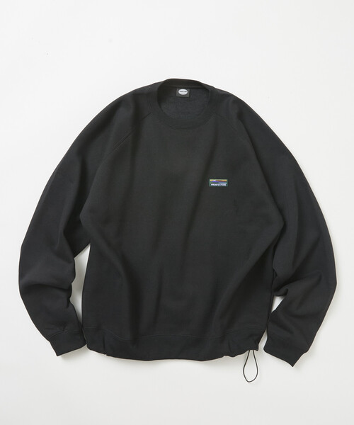 FREAK'S STORE(フリークスストア)の「限定展開 ビッグシルエット ワンポイントロゴ ラグランスリーブ スピンドル スウェット(スウェット・メンズ・ブラウン/グレー/ブラック/ベージュ/ネイビー/チャコールグレー・MEDIUM/LARGE/SMALL)」の7枚目の写真