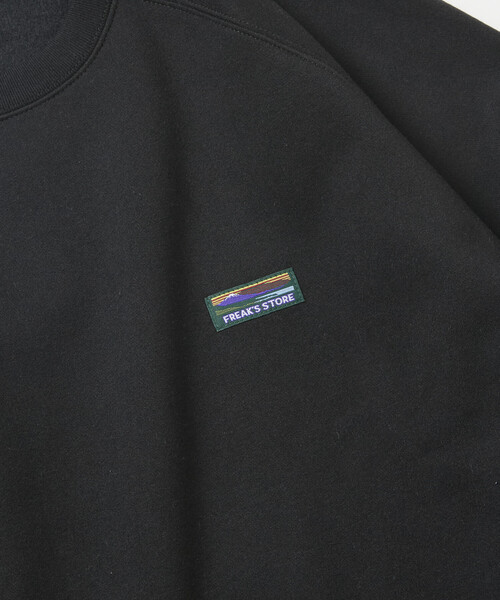 FREAK'S STORE(フリークスストア)の「限定展開 ビッグシルエット ワンポイントロゴ ラグランスリーブ スピンドル スウェット(スウェット・メンズ・ブラウン/グレー/ブラック/ベージュ/ネイビー/チャコールグレー・MEDIUM/LARGE/SMALL)」の9枚目の写真