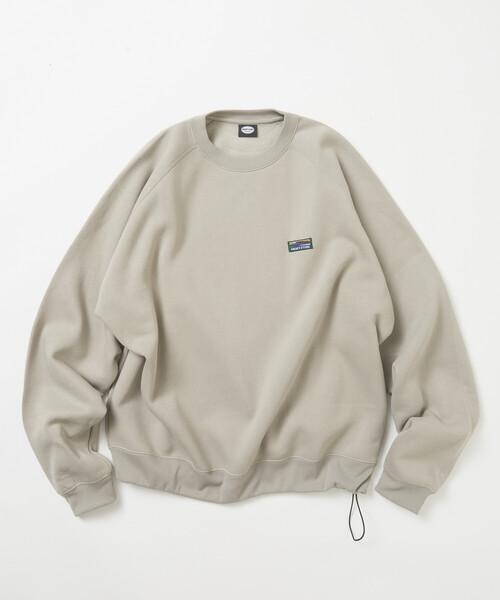 FREAK'S STORE(フリークスストア)の「限定展開 ビッグシルエット ワンポイントロゴ ラグランスリーブ スピンドル スウェット(スウェット・メンズ・ブラウン/グレー/ブラック/ベージュ/ネイビー/チャコールグレー・MEDIUM/LARGE/SMALL)」の14枚目の写真