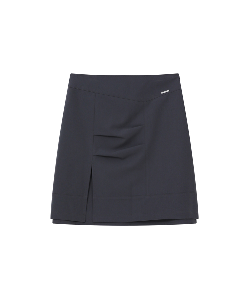 Miseki SEOUL(ミセキソウル)の「Layered panel pleats midi skirt CHARCOAL(スカート・レディース・その他・1/2)」の2枚目の写真