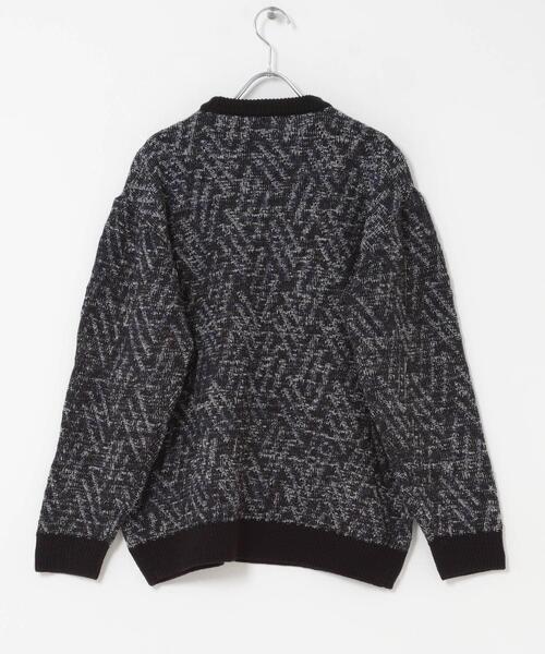 ITEMS URBANRESEARCH(アイテムズ アーバンリサーチ)の「MIXカラー クルーネック プルオーバーニット(ニット/セーター・メンズ・ブルー系その他/ブラウン/ブラック・MEDIUM/LARGE)」の19枚目の写真