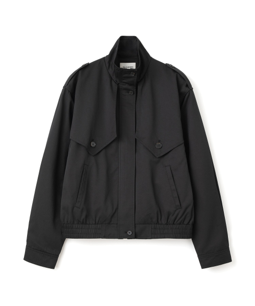 MILLO WOMEN（ミロウーマン）の「トレンチボンバージャケット [ブラック]（その他アウター・レディース・その他・SMALL/MEDIUM）」の2枚目の写真