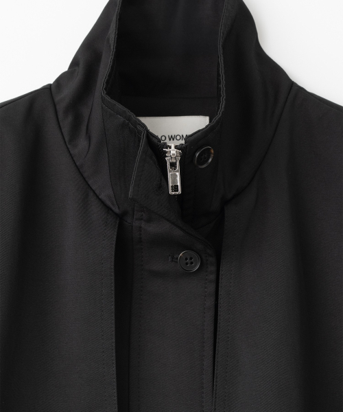 MILLO WOMEN（ミロウーマン）の「トレンチボンバージャケット [ブラック]（その他アウター・レディース・その他・SMALL/MEDIUM）」の5枚目の写真