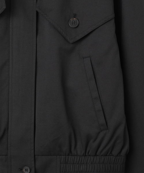 MILLO WOMEN（ミロウーマン）の「トレンチボンバージャケット [ブラック]（その他アウター・レディース・その他・SMALL/MEDIUM）」の9枚目の写真