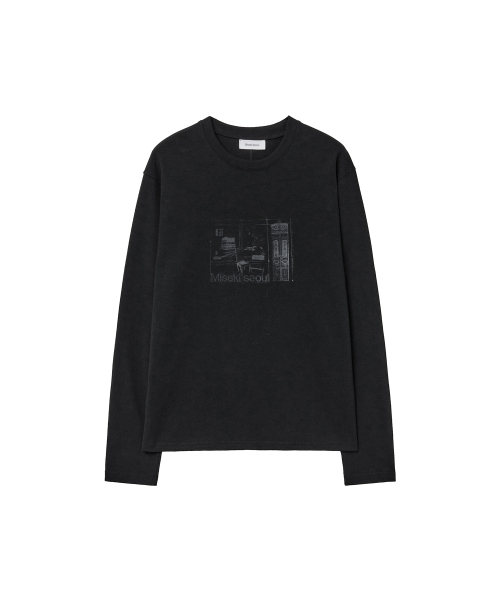 MISEKISEOUL MEN（ミセキソウルメンズ）の「Scraps collage long sleeve BLACK（Tシャツ/カットソー・メンズ・その他・1/2/3）」の2枚目の写真