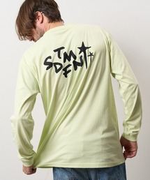 STUD MUFFIN（スタッドマフィン）の「mlt5924- 5.6ozコットンジャージー スターLAフォームプリントLSシャツ(714-02936)（Tシャツ/カットソー）」