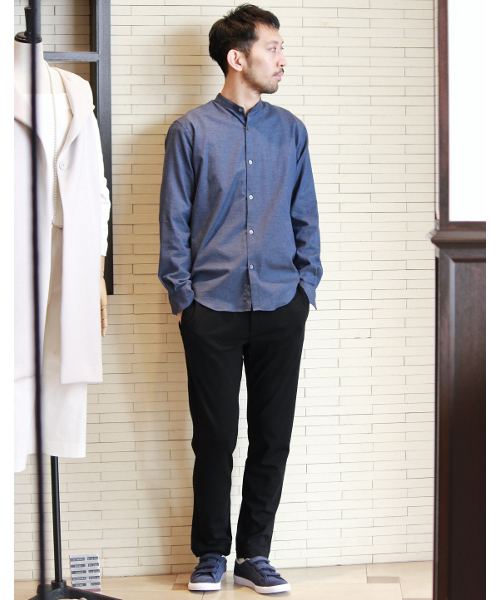 EDIFICE（エディフィス）の「◇ストレッチポンチイージーパンツ（その他パンツ・メンズ・チャコールグレー/グレー/ブラック/カーキ・48/46/42/44）」の20枚目の写真