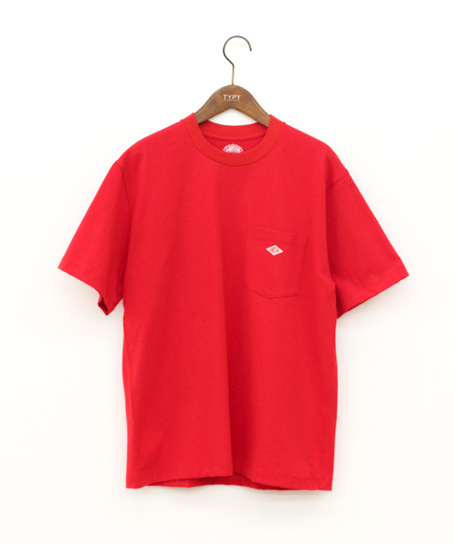 DANTON（ダントン）の「DANTONポケットTシャツ（Tシャツ/カットソー・メンズ・ホワイト/チャコールグレー/オリーブ/ブルー/ネイビー/レッド・M/L）」の16枚目の写真