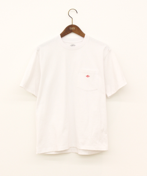DANTON（ダントン）の「DANTONポケットTシャツ（Tシャツ/カットソー・メンズ・ホワイト/チャコールグレー/オリーブ/ブルー/ネイビー/レッド・M/L）」の15枚目の写真