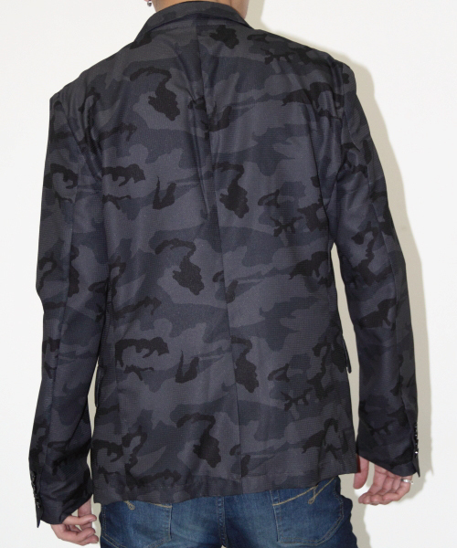 JACKROSE(ジャックローズ)の「DOT AIR テーラードジャケット(テーラードジャケット・メンズ・カモフラージュ/ブラック/ホワイト/ベージュ・L/XL/M)」の7枚目の写真