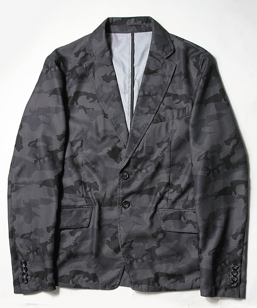 JACKROSE(ジャックローズ)の「DOT AIR テーラードジャケット(テーラードジャケット・メンズ・カモフラージュ/ブラック/ホワイト/ベージュ・L/XL/M)」の8枚目の写真