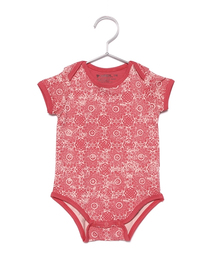 PACT（パクト）の「PACT-BABY-S/S BODYSUIT　半袖　ロンパース（ロンパース）」