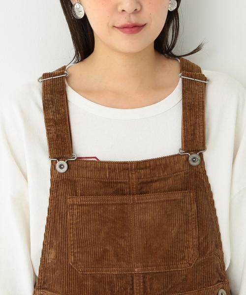 Another Edition（アナザーエディション）の「コーデュロイオーバーオール/ AEBC CORD OVERALL◆（サロペット/オーバーオール・レディース・ブラウン・SMALL/MEDIUM）」の6枚目の写真