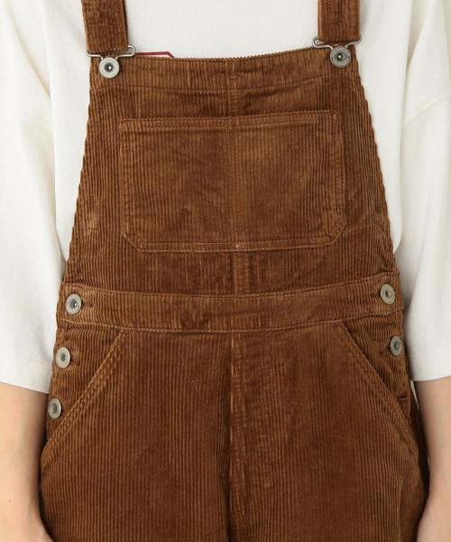 Another Edition（アナザーエディション）の「コーデュロイオーバーオール/ AEBC CORD OVERALL◆（サロペット/オーバーオール・レディース・ブラウン・SMALL/MEDIUM）」の7枚目の写真
