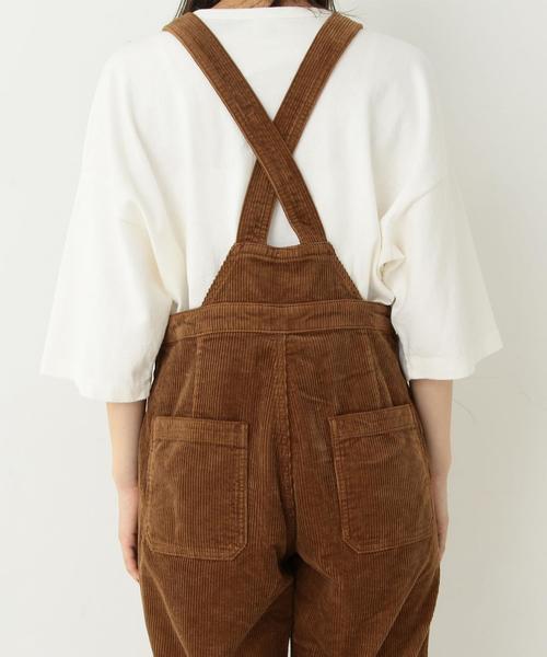 Another Edition（アナザーエディション）の「コーデュロイオーバーオール/ AEBC CORD OVERALL◆（サロペット/オーバーオール・レディース・ブラウン・SMALL/MEDIUM）」の8枚目の写真