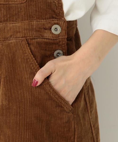 Another Edition（アナザーエディション）の「コーデュロイオーバーオール/ AEBC CORD OVERALL◆（サロペット/オーバーオール・レディース・ブラウン・SMALL/MEDIUM）」の9枚目の写真