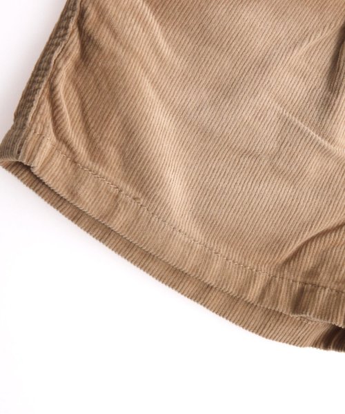 BREEZE（ブリーズ）の「コール天ショートパンツ(ショート丈)（その他パンツ・キッズ・カーキ/ベージュ・100/80/95/90/110/130/140/120）」の11枚目の写真