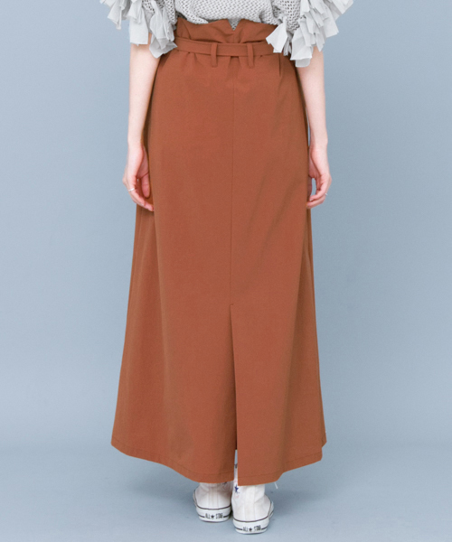 KBF（ケイビーエフ）の「KBF ウエストベルトロングスカート（スカート・レディース・ブラウン/ベージュ/ネイビー・ONE）」の21枚目の写真