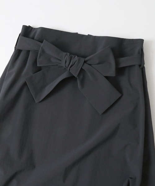 KBF（ケイビーエフ）の「KBF ウエストベルトロングスカート（スカート・レディース・ブラウン/ベージュ/ネイビー・ONE）」の22枚目の写真