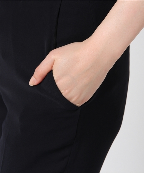 FONCE(フォンセ)の「ノータックテーパードパンツ(その他パンツ・レディース・ダークネイビー/ベージュ/コーラル・34/38/36)」の14枚目の写真