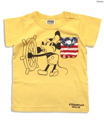F.O.KIDS | Disney（ディズニー） ポケットミッキーマウス(Tシャツ/カットソー)