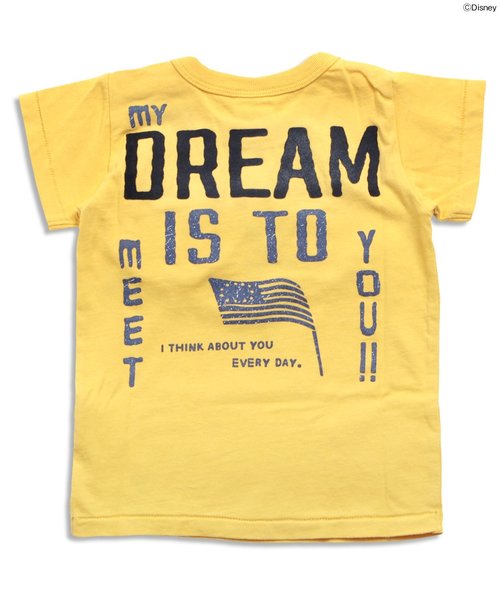 F.O.KIDS(エフオーキッズ)の「Disney(ディズニー) ポケットミッキーマウス(Tシャツ/カットソー・キッズ・ベージュ/イエロー/カーキ・100/120/95/110/80/90/140/130)」の4枚目の写真