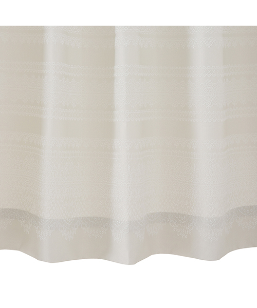 【ドレープ/既製】H1350xW1000 ファリー カーテン アイボリー（インテリア雑貨）｜Francfranc（フランフラン）