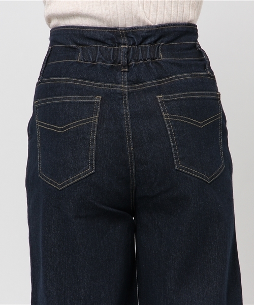 Re:EDIT（リエディ）の「[リエディ]ハイウエストワイドデニムボトムス/パンツ/デニムパンツ（その他パンツ・レディース・ライトブルー/ダークブルー・SMALL/MEDIUM）」の7枚目の写真