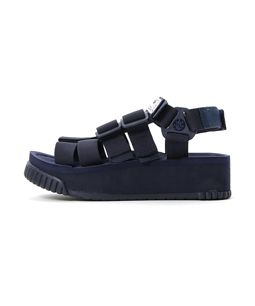 go slow caravan(ゴースローキャラバン)の「SHAKA/シャカ RALLY PLATFORM WOMENS(サンダル・レディース・ブラック/ネイビー/ナチュラル・LARGE/MEDIUM)」の4枚目の写真